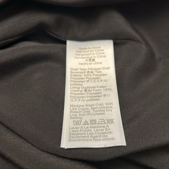 J Crew black floral long sleeve blouse Size M EUC - Picture 9 of 10